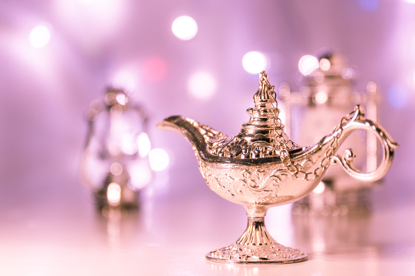 magic oil lamp