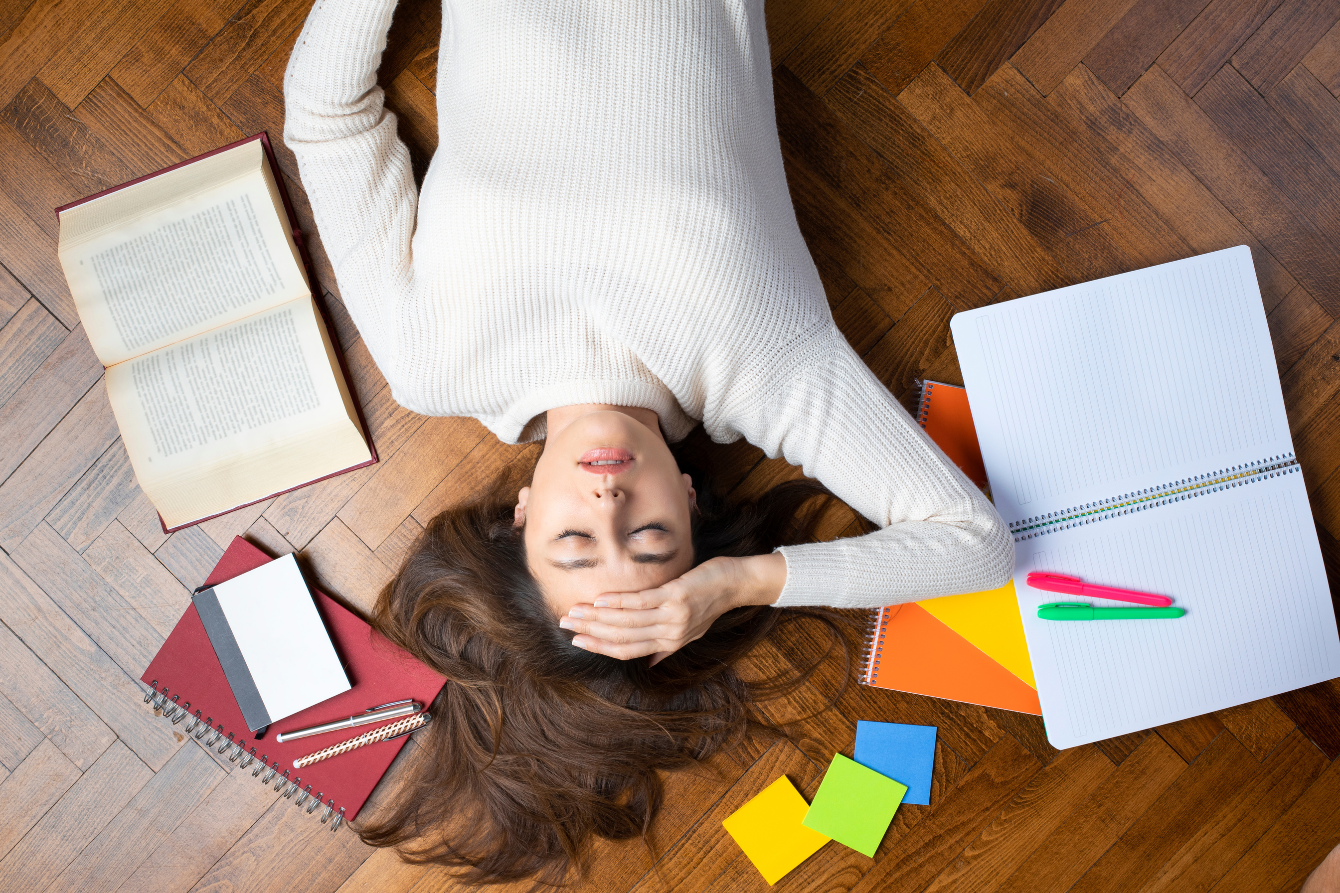 Student worried about exams